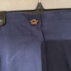 Vintage “grandma”flax pocketed pant